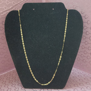 CADENA ORO COMBINADO 8 K 4,10 GRMS (SEMINUEVO)
