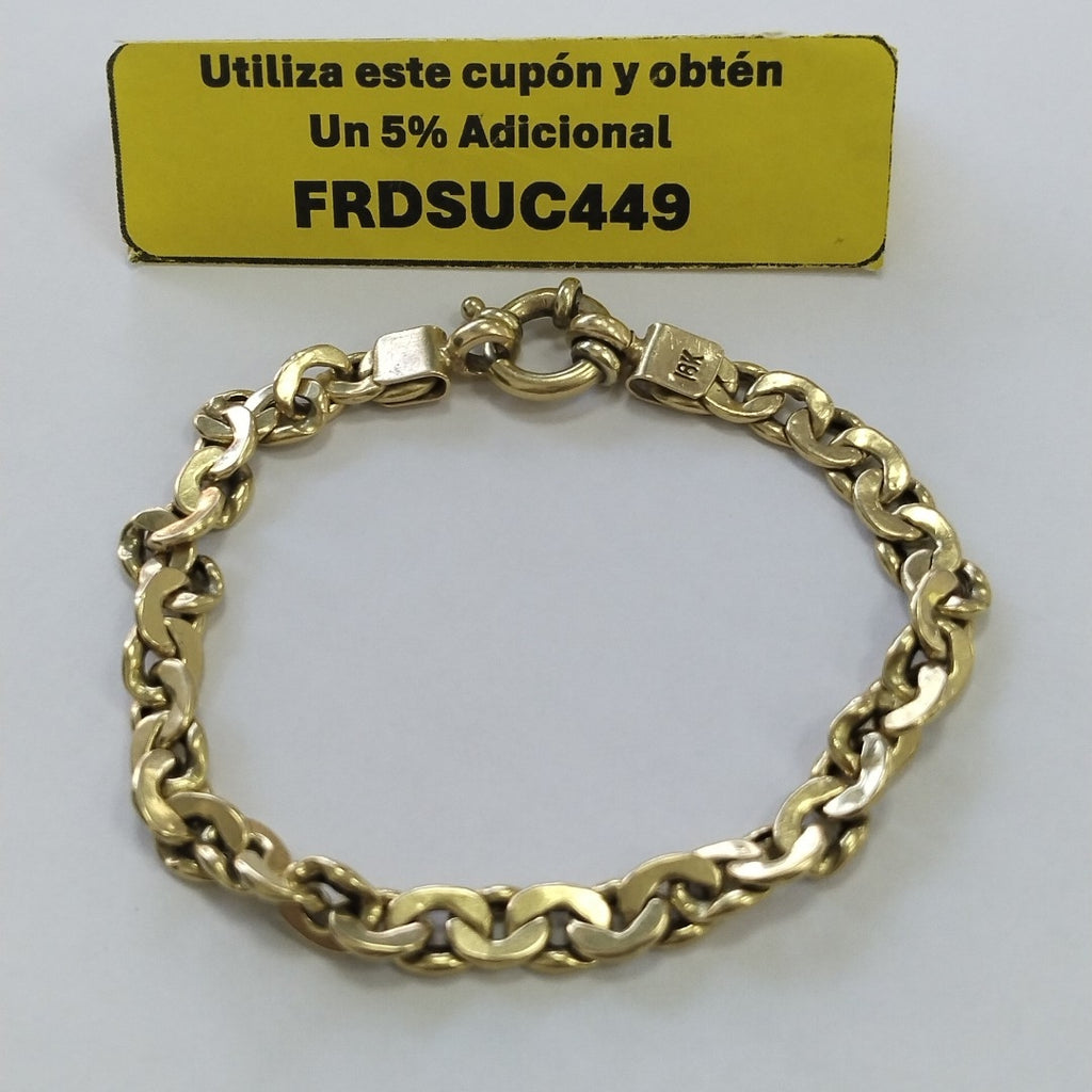 PULSERA ORO 18 K 12.3 GRMS (SEMINUEVO)