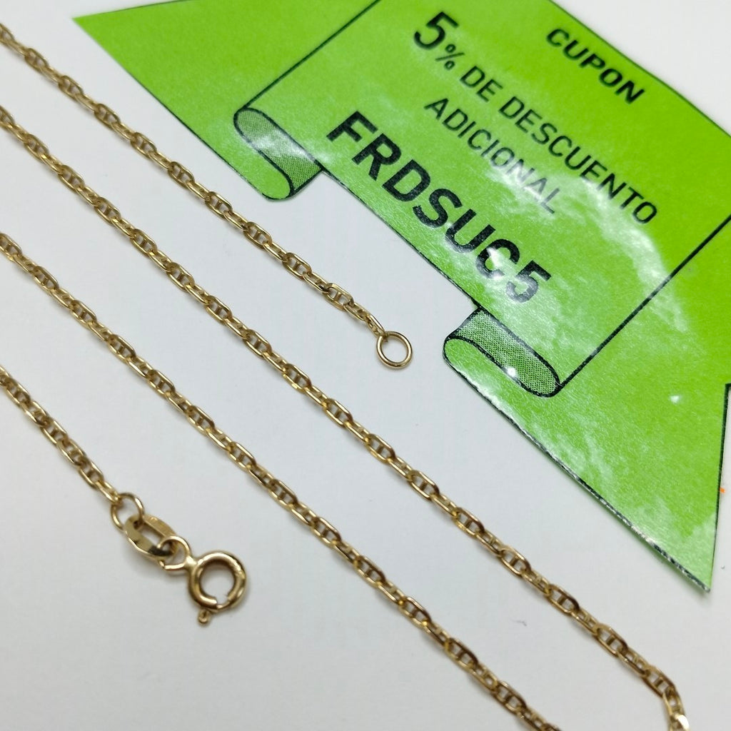 CADENA ORO 14 K 2.8 GRMS (SEMINUEVO)