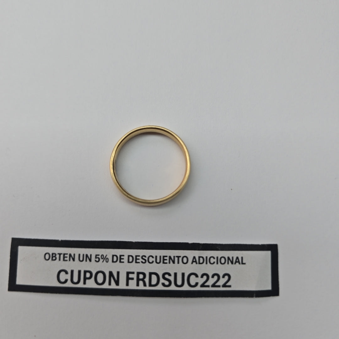 ARGOLLA ORO 18 K 5.3 GRMS (SEMINUEVO)