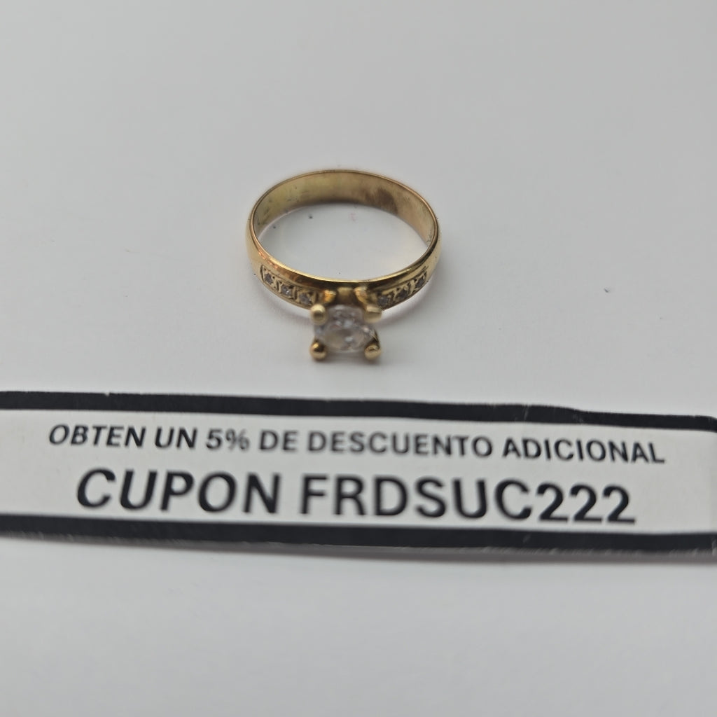 ANILLO ORO 10 K 3,80 GRMS (SEMINUEVO)