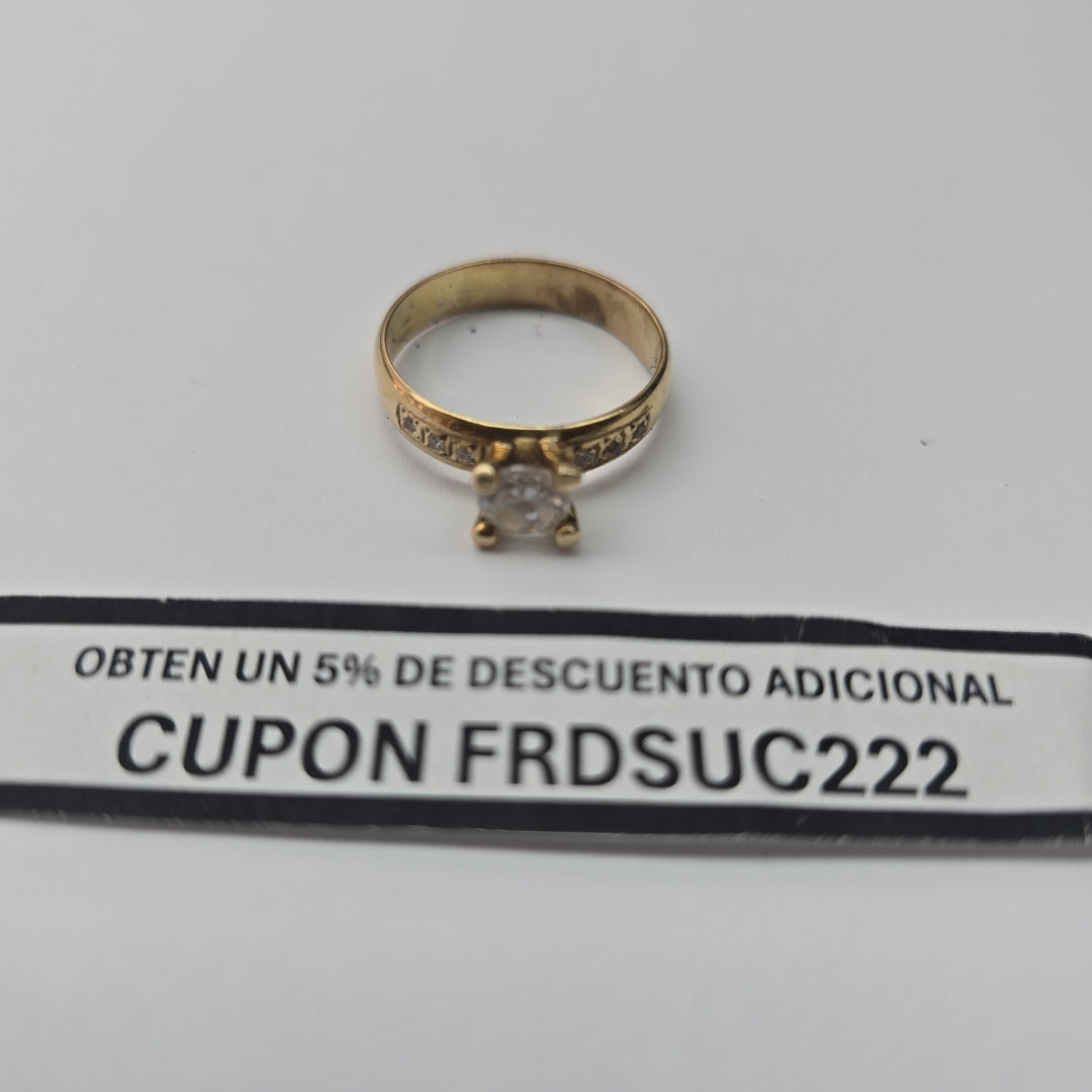 ANILLO ORO 10 K 3,80 GRMS (SEMINUEVO)