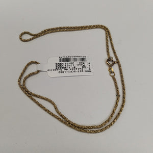 CADENA ORO 14 K 4.6 GRMS (SEMINUEVO)