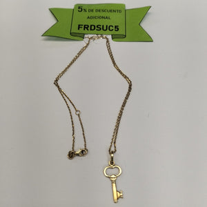 CADENA, DIJE ORO 14 K 2.5 GRMS (SEMINUEVO)