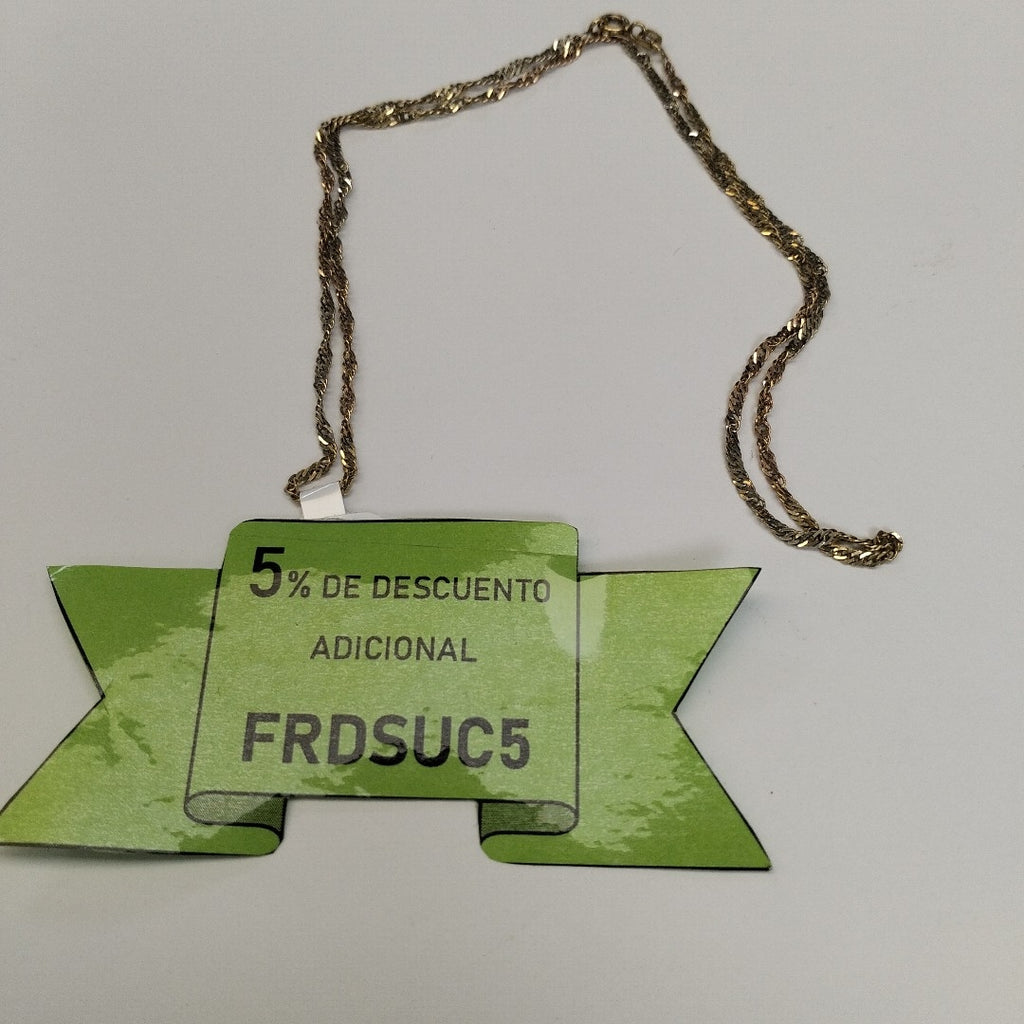 CADENA ORO 14 K 3.1 GRMS (SEMINUEVO)