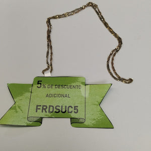 CADENA ORO 14 K 3.1 GRMS (SEMINUEVO)