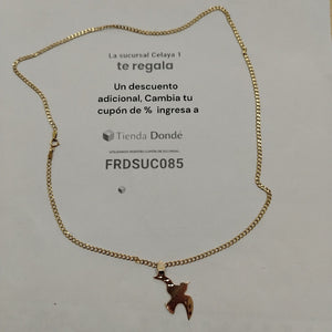 CADENA, DIJE ORO 10 K 4.2 GRMS (SEMINUEVO)