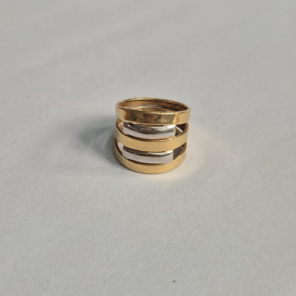 ANILLITO ORO,ORO BLANCO 14 K 3,40 GRMS (SEMINUEVO)