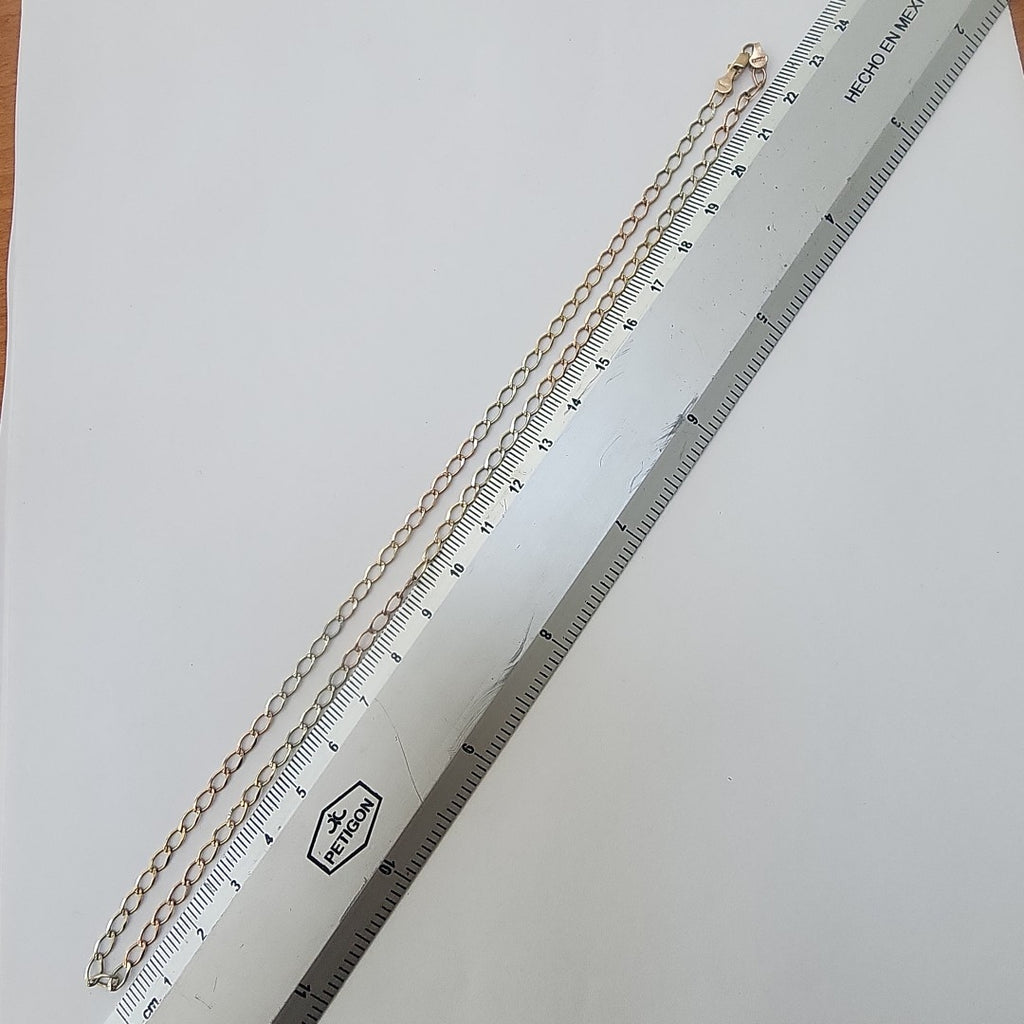 CADENA ORO COMBINADO 8 K 4,10 GRMS (SEMINUEVO)