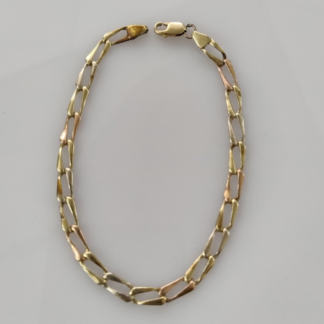 ESCLAVA ORO COMBINADO 14 K 3.4 GRMS (SEMINUEVO)