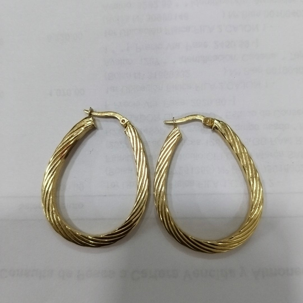 ARRACADAS PAR ORO 14 K 4.2 GRMS (SEMINUEVO)