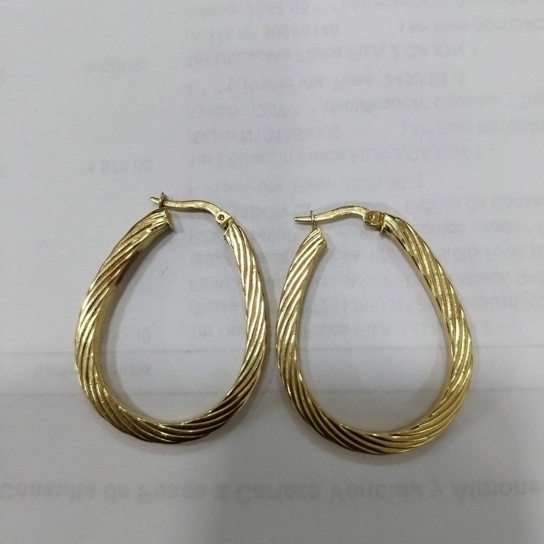 ARRACADAS PAR ORO 14 K 4.2 GRMS (SEMINUEVO)