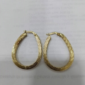 ARRACADAS PAR ORO 14 K 4.2 GRMS (SEMINUEVO)
