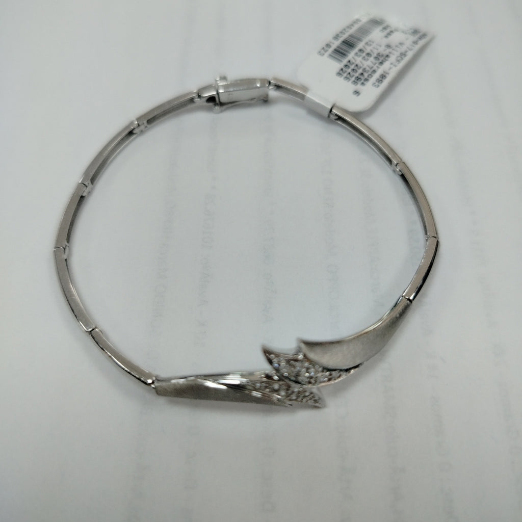 PULSERA ORO BLANCO 18 K 7.7 GRMS (SEMINUEVO)