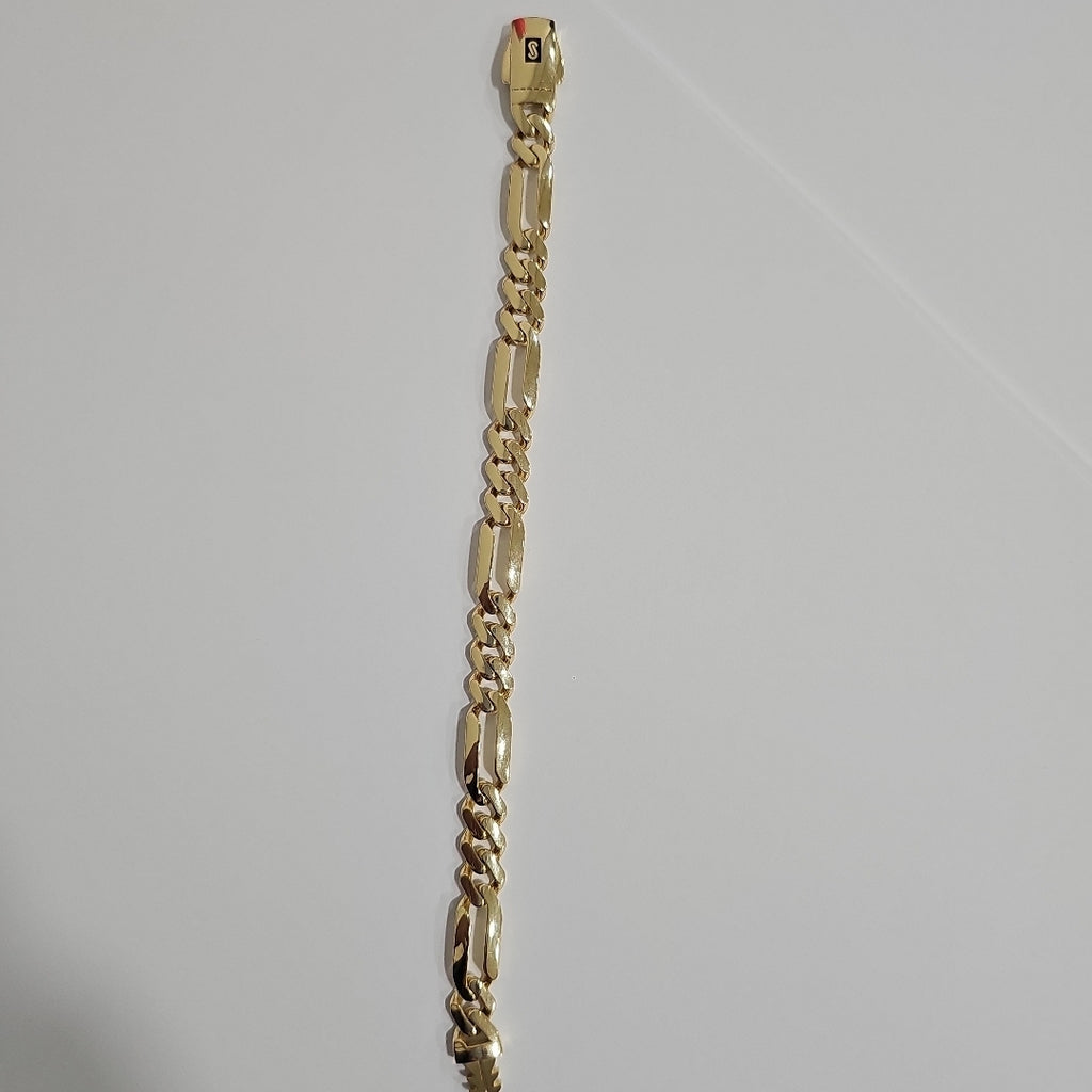 PULSERA MONACO ORO 14K 9 (NUEVO)