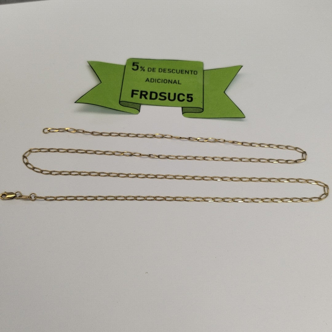CADENA ORO 14 K 2.9 GRMS (SEMINUEVO)