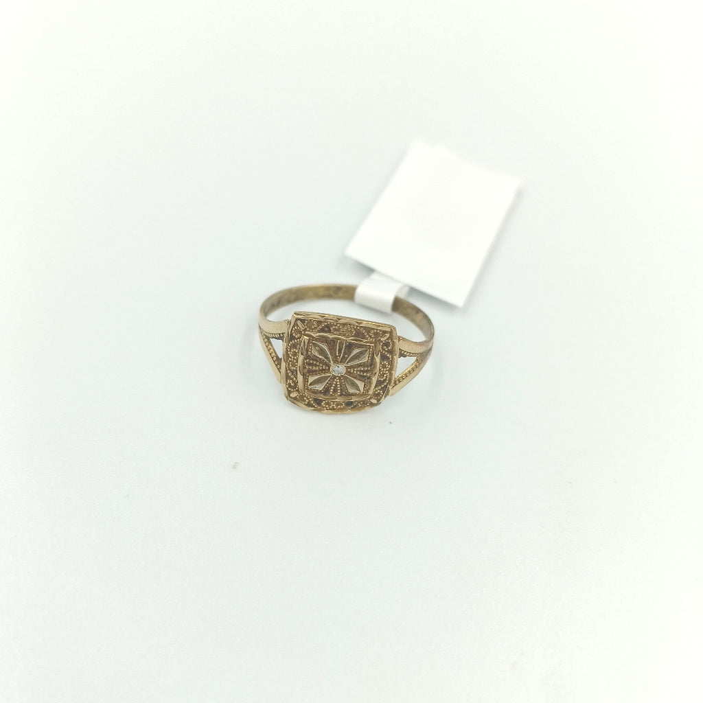 ANILLO ORO 10 K 1.6 GRMS (SEMINUEVO)