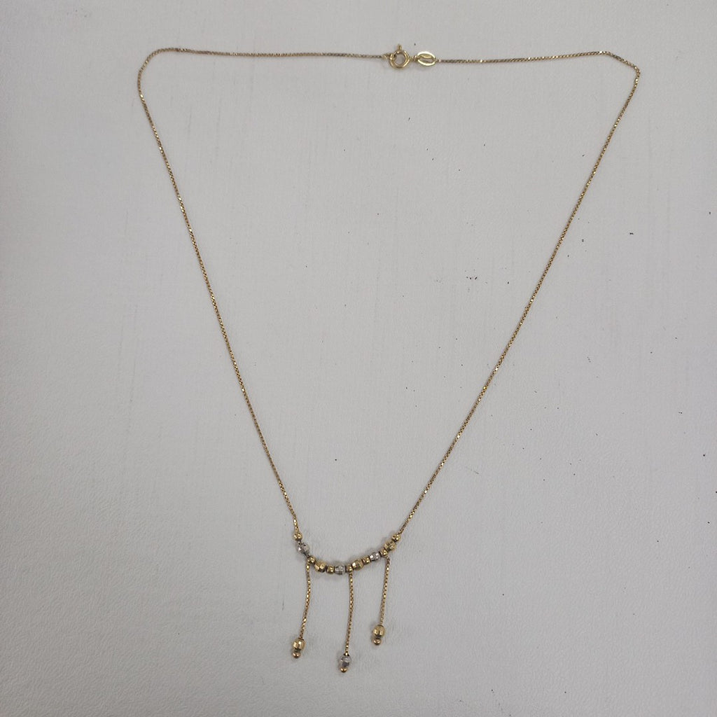 GARGANTILLA ORO 14 K 2.8 GRMS (SEMINUEVO)