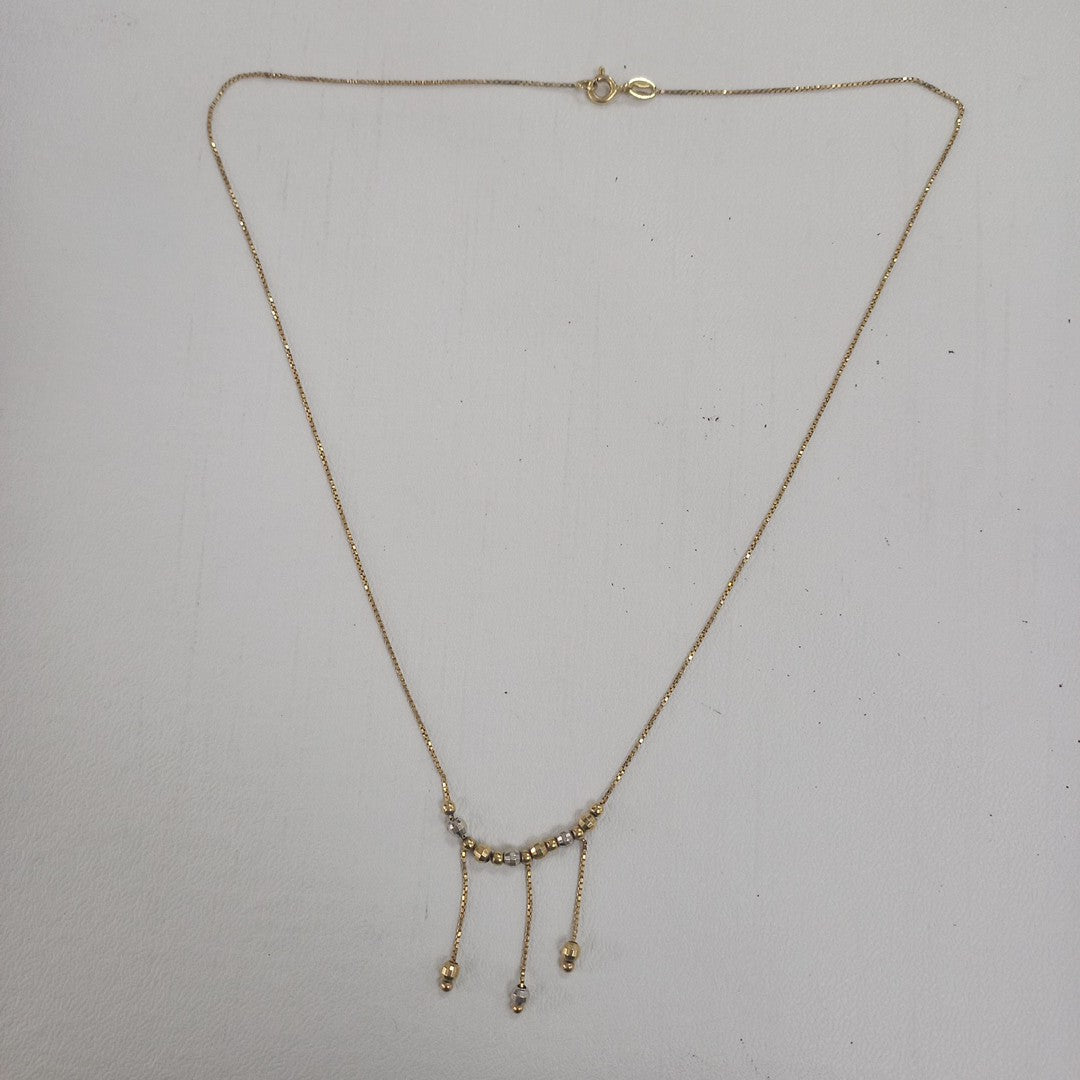 GARGANTILLA ORO 14 K 2.8 GRMS (SEMINUEVO)