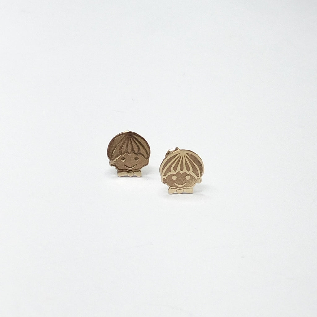ARETES PAR ORO 14 K 0.9 GRMS (SEMINUEVO)