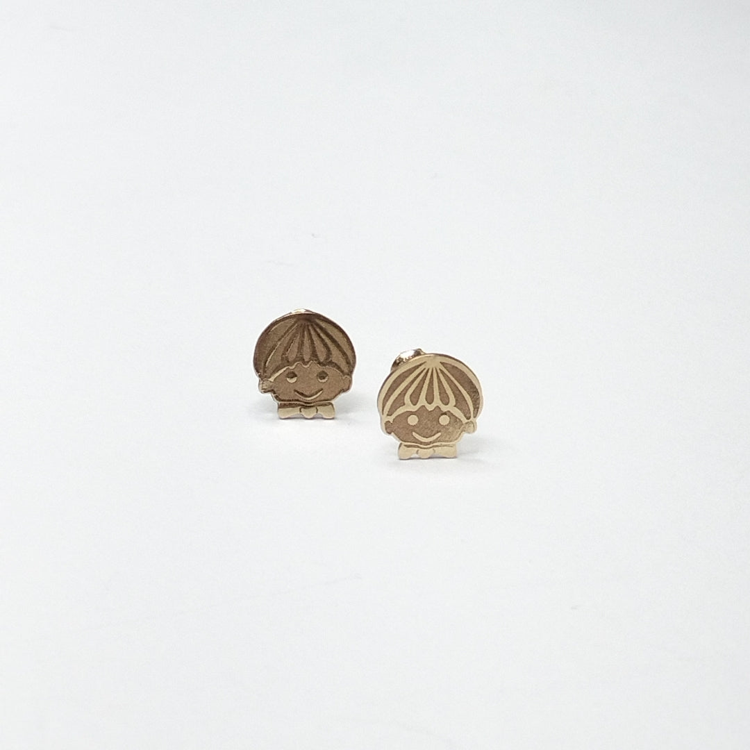 ARETES PAR ORO 14 K 0.9 GRMS (SEMINUEVO)