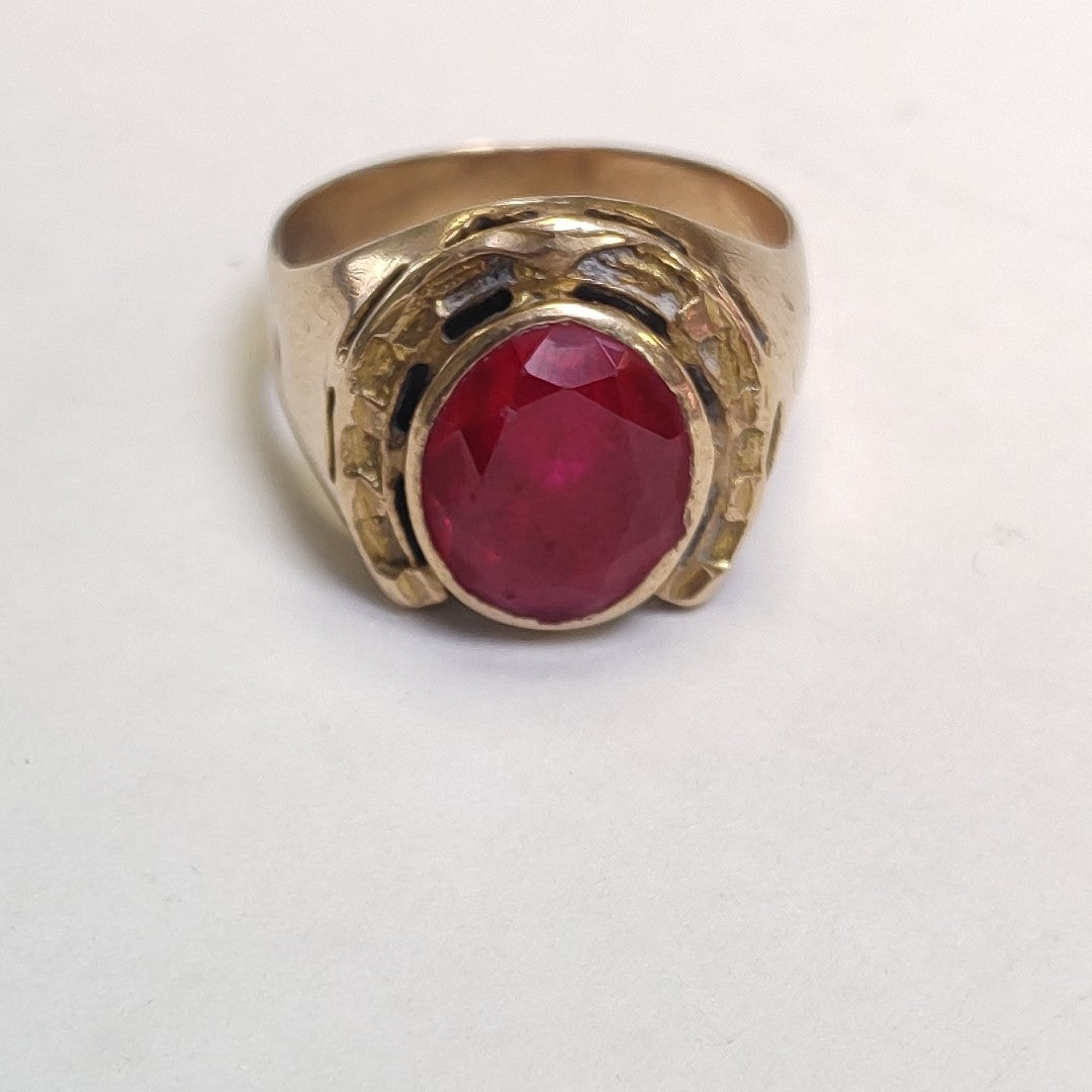 ANILLO ORO 8 K 5.3 GRMS (SEMINUEVO)