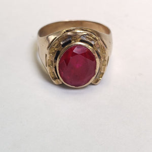 ANILLO ORO 8 K 5.3 GRMS (SEMINUEVO)