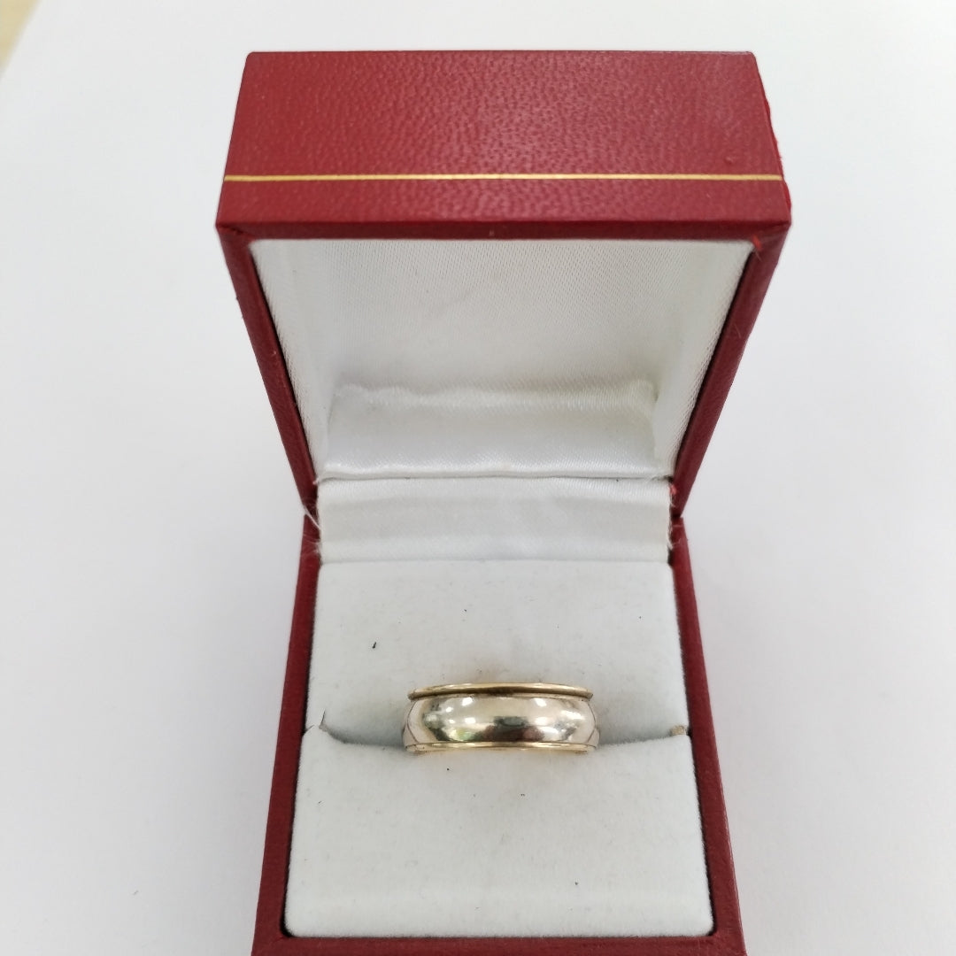 ARGOLLA ORO PLATINO 14 K 3,10 GRMS (SEMINUEVO)