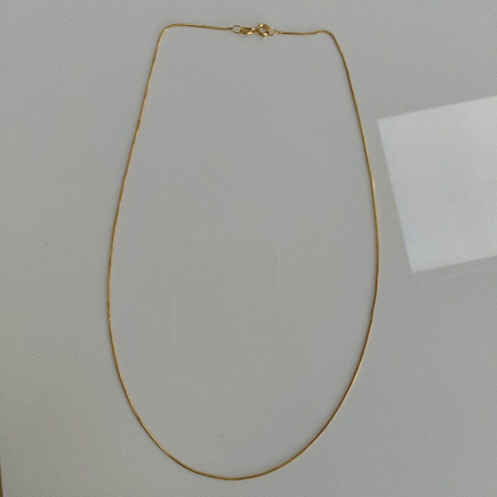 CADENA ORO 14 K 2,40 GRMS (SEMINUEVO)