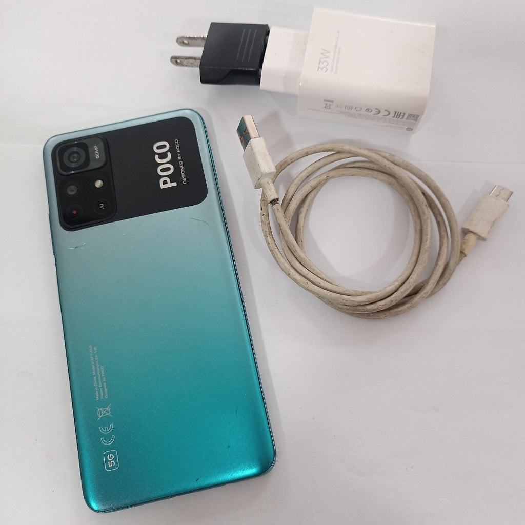 CELULAR XIAOMI POCO M4 PRO 5G 21091116AG 128 GB 6 GB RAM (SEMINUEVO)
