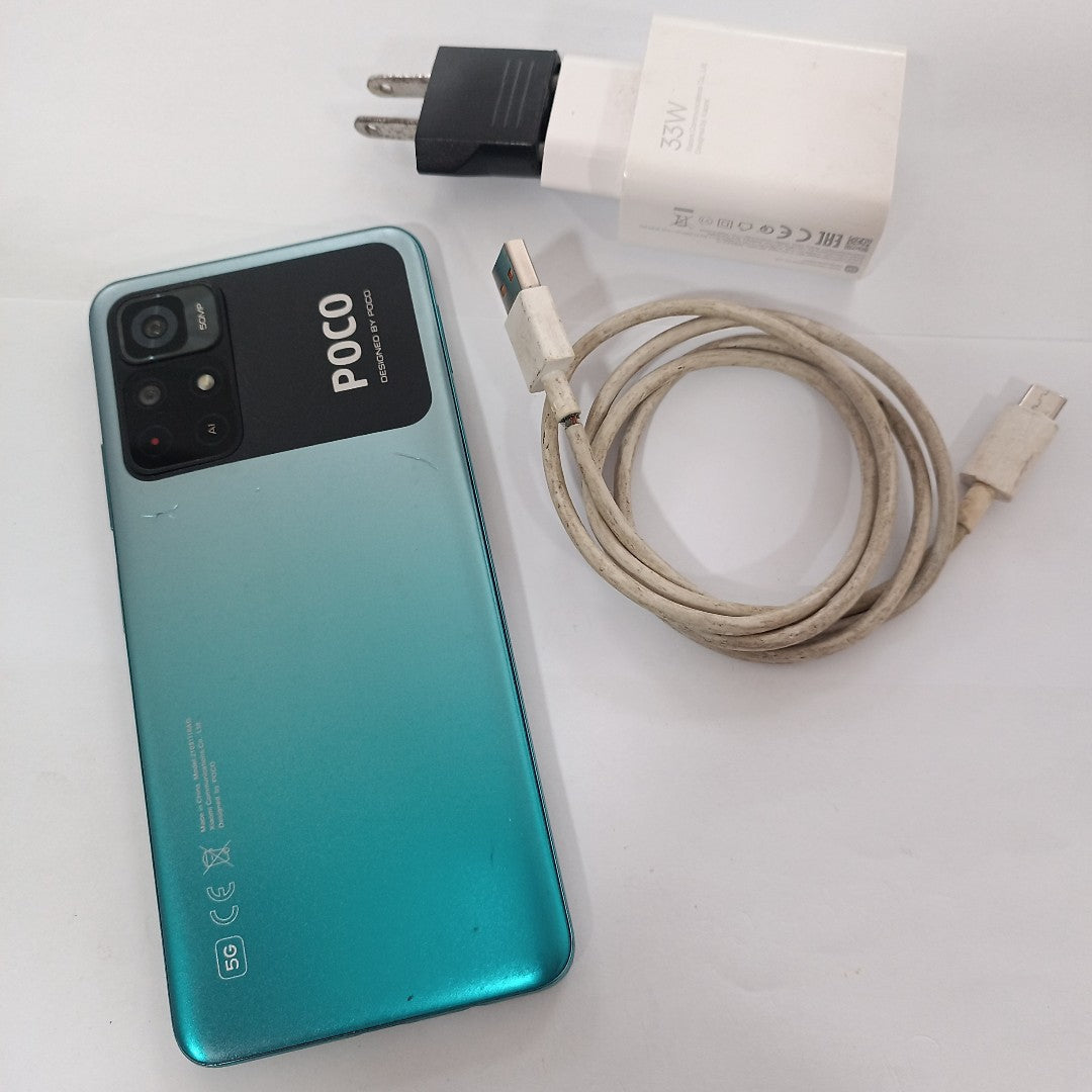 CELULAR XIAOMI POCO M4 PRO 5G 21091116AG 128 GB 6 GB RAM (SEMINUEVO)