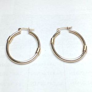 ARRACADAS PAR ORO 14 K 3,90 GRMS (SEMINUEVO)