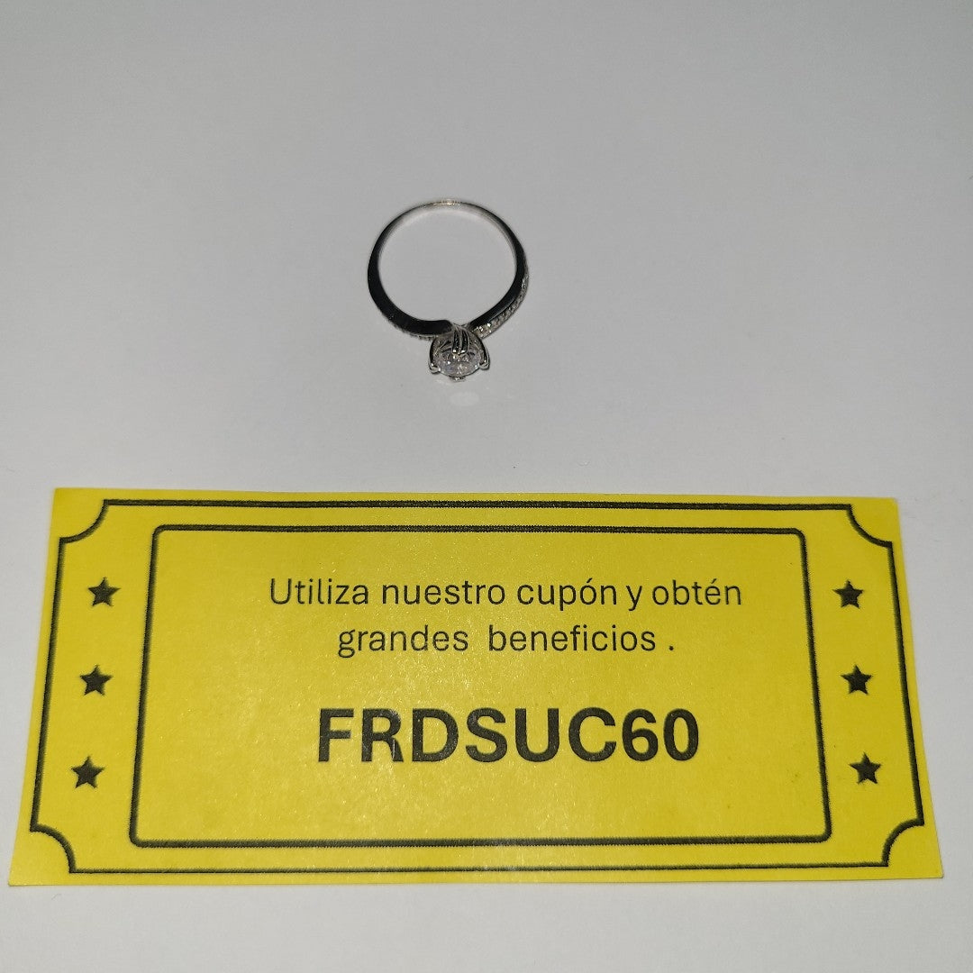 ANILLITO ORO BLANCO 14 K 1,80 GRMS (SEMINUEVO)