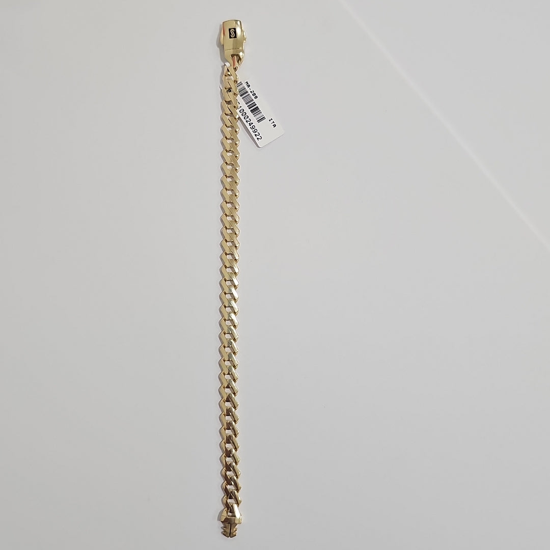 PULSERA MONACO ORO 10K 5.8 (NUEVO)