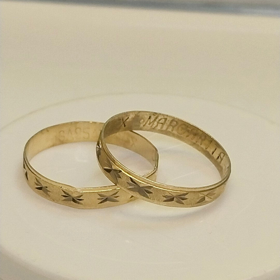 ARGOLLA ORO 10 K 2 GRMS (SEMINUEVO)