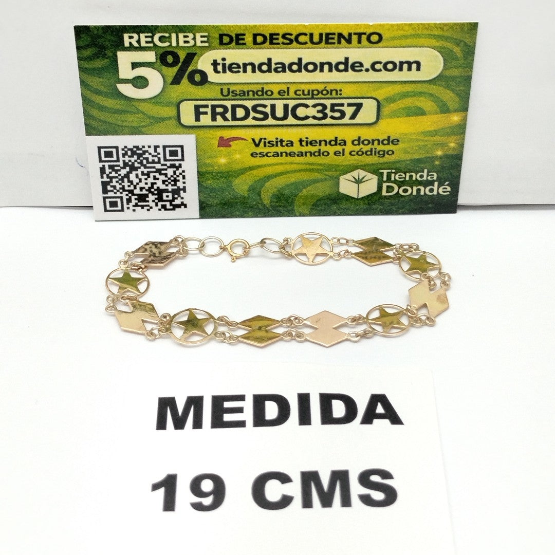 PULSERA ORO 14 K 5,70 GRMS (SEMINUEVO)