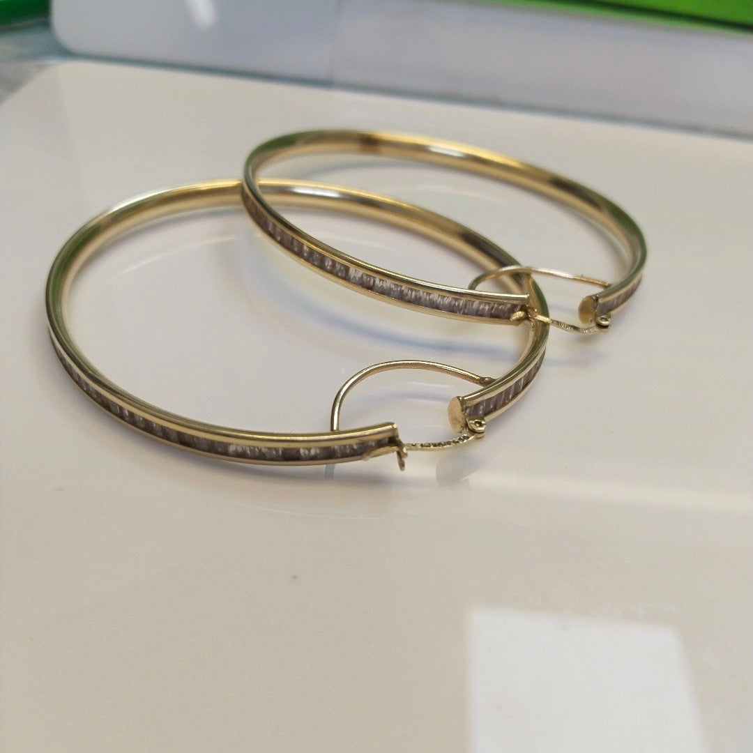 ARRACADAS PAR ORO 10 K 10,00 GRMS (SEMINUEVO)