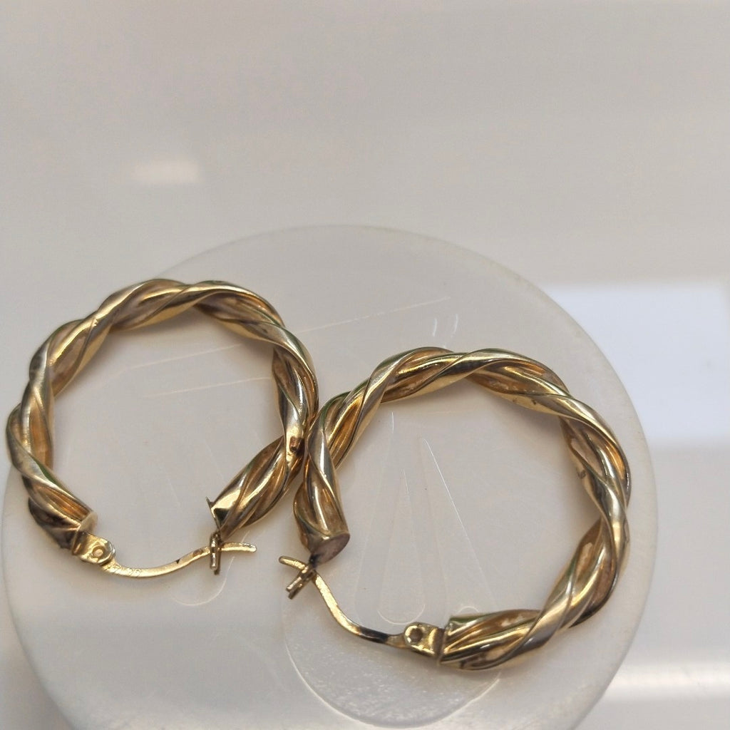 ARRACADAS PAR ORO 10 K 3.5 GRMS (SEMINUEVO)