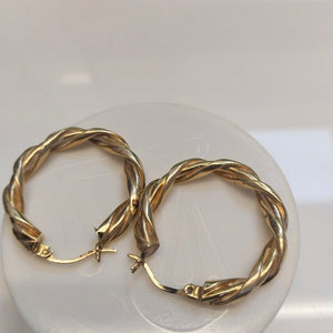 ARRACADAS PAR ORO 10 K 3.5 GRMS (SEMINUEVO)