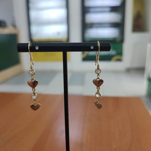 ARETES PAR ORO 14 K 1.3 GRMS (SEMINUEVO)