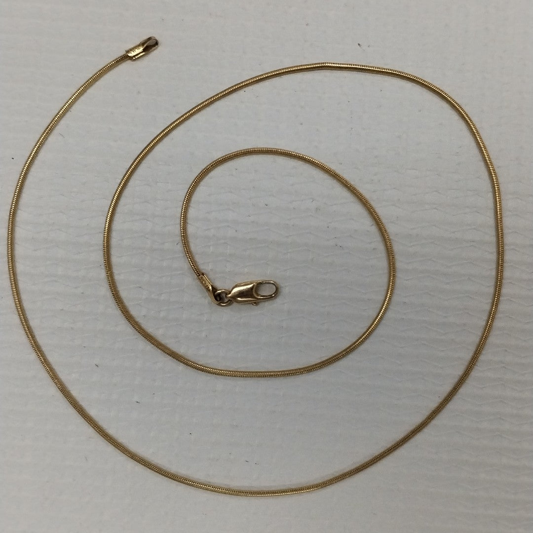 CADENA ORO 14 K 3.9 GRMS (SEMINUEVO)