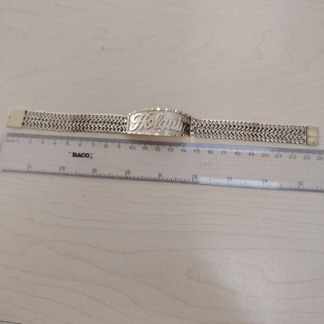 ESCLAVA ORO 14 K 30.5 GRMS (SEMINUEVO)