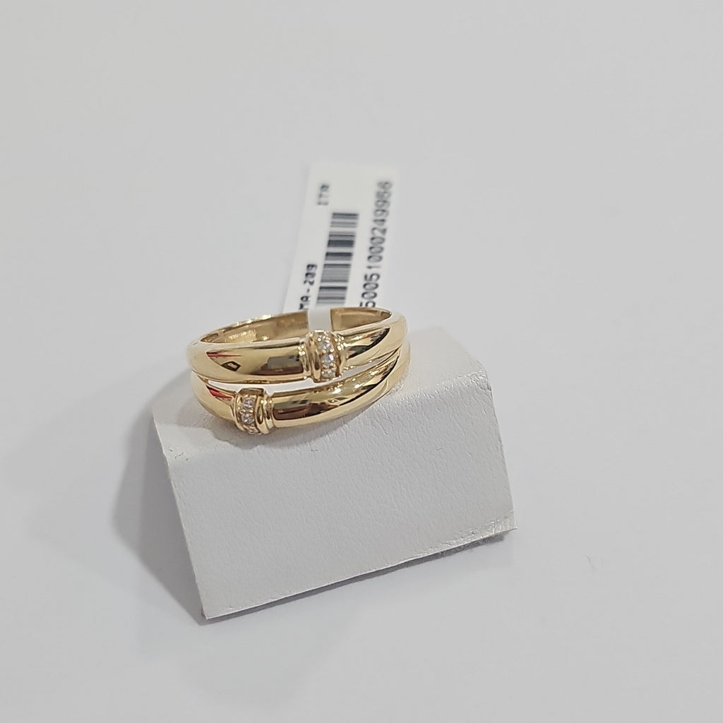 ANILLOS DAMA ORO 14K 2 (NUEVO)