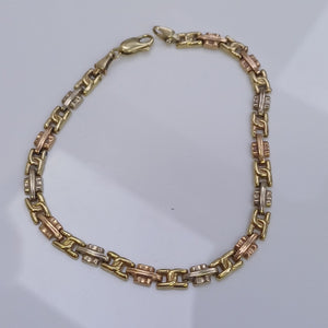 PULSERA ORO 14 K 4.9 GRMS (SEMINUEVO)