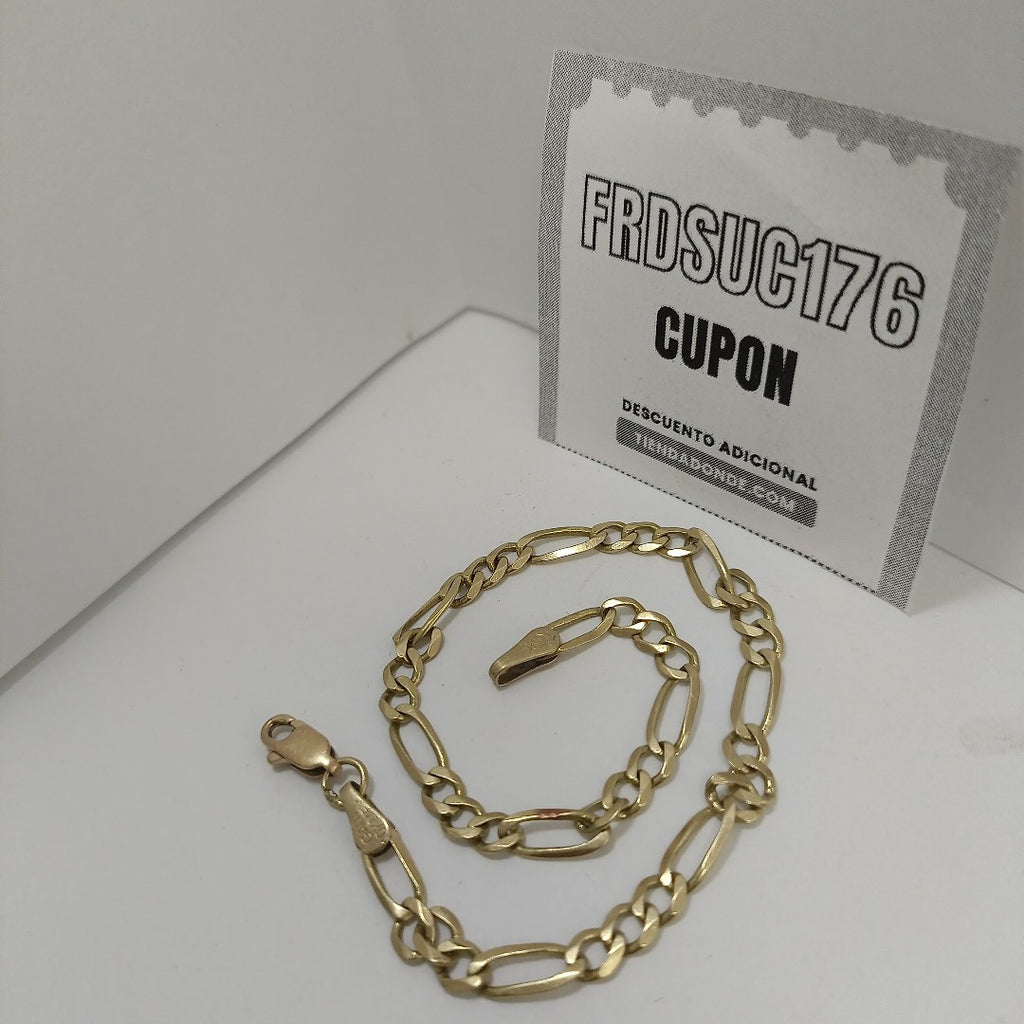 PULSERA ORO 10 K 4.5 GRMS (SEMINUEVO)