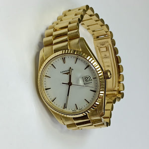 RELOJ CAJA Y PULSO ORO ORO 18 K 98.7 GRMS (SEMINUEVO)