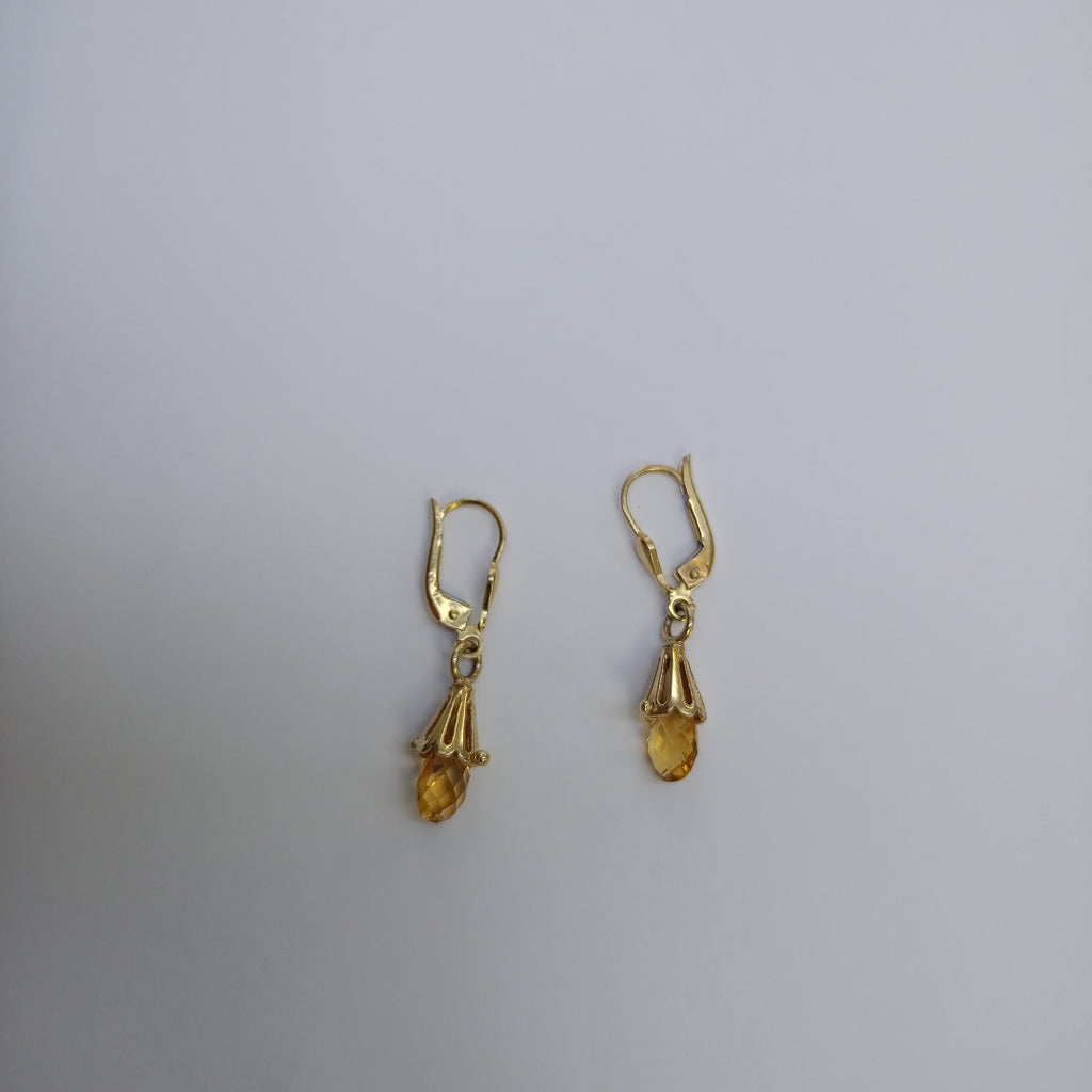 ARETES PAR ORO 14 K 3,00 GRMS (SEMINUEVO)