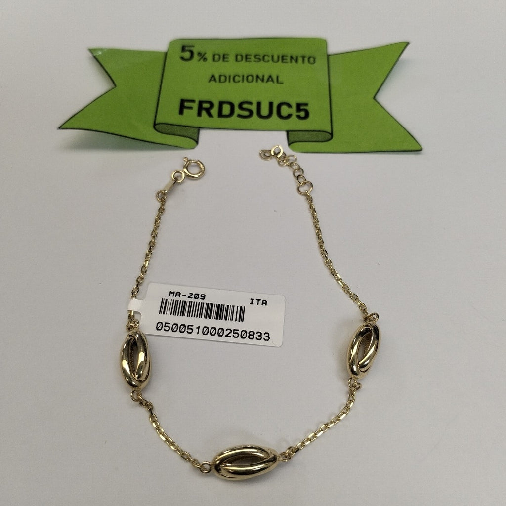 PULSERAS DAMA ORO 14K 3 (NUEVO)