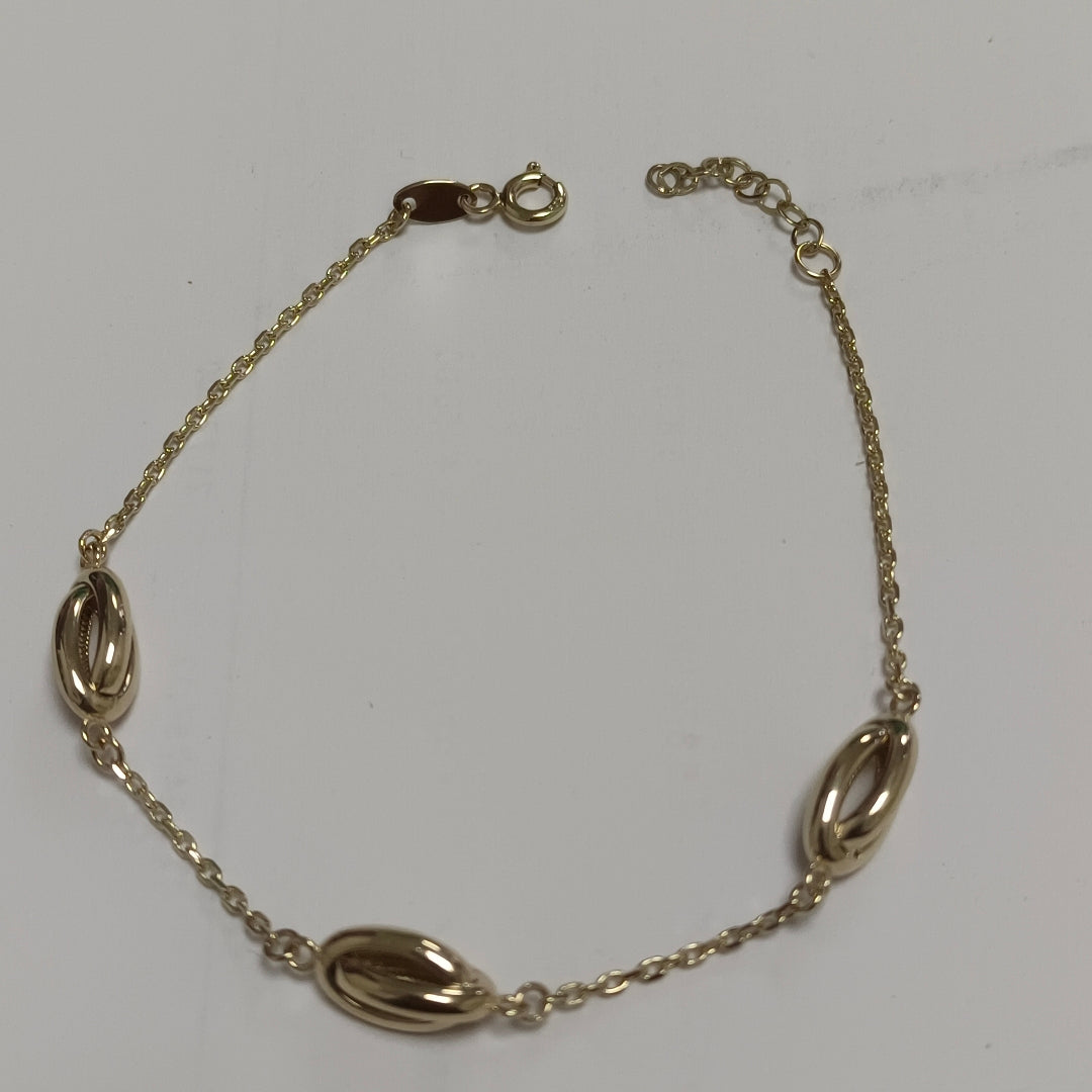 PULSERAS DAMA ORO 14K 3 (NUEVO)