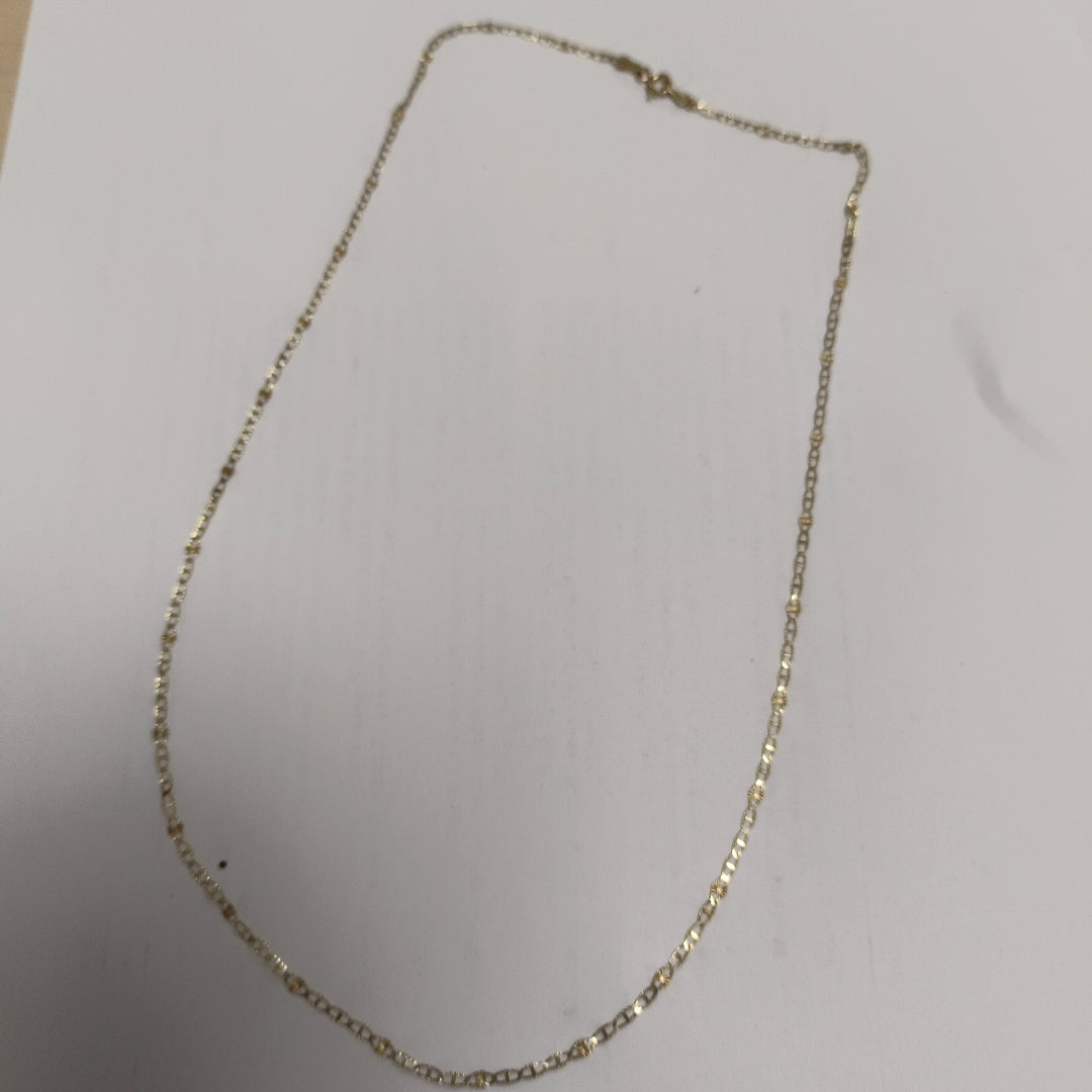 CADENA ORO 14 K 1,80 GRMS (SEMINUEVO)
